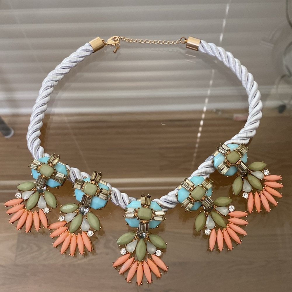 Bansri Multicolor Statement Necklace NWT